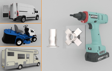 Maximální pevnost pro lehké konstrukce – objevte vysokovýkonné rozpěrné nýtovací matice pro moderní dopravní techniku