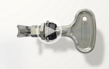 Obrázek: Nerezový otočný západkový uzávěr s kompresí má mnoho plusů navíc