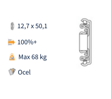 odpor proti vysunutí
vnitřní díl vyjímatelný
(3932)