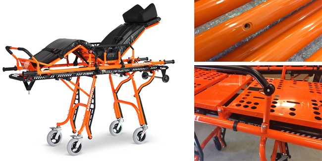 šroubové spojení v kulatých trubkách